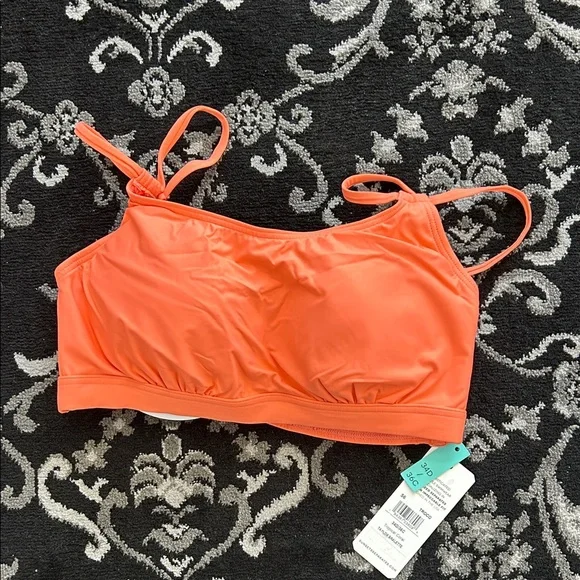 NWT Sunsets Taylor Bralette Size 34D/36C Tropical Coral - Picture 5 of 7